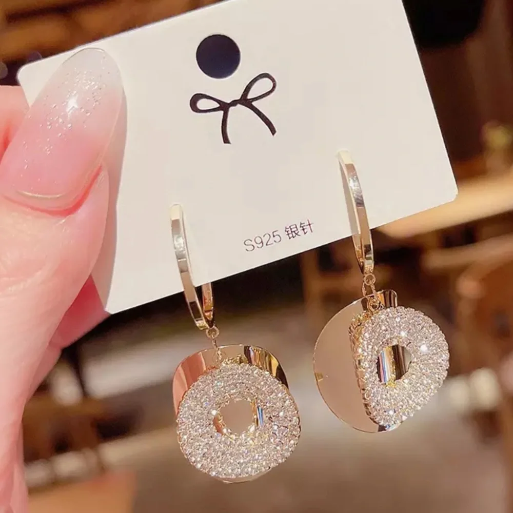 Beautiful 925 Gold Earrings
